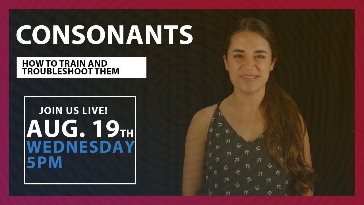 Working with Consonants